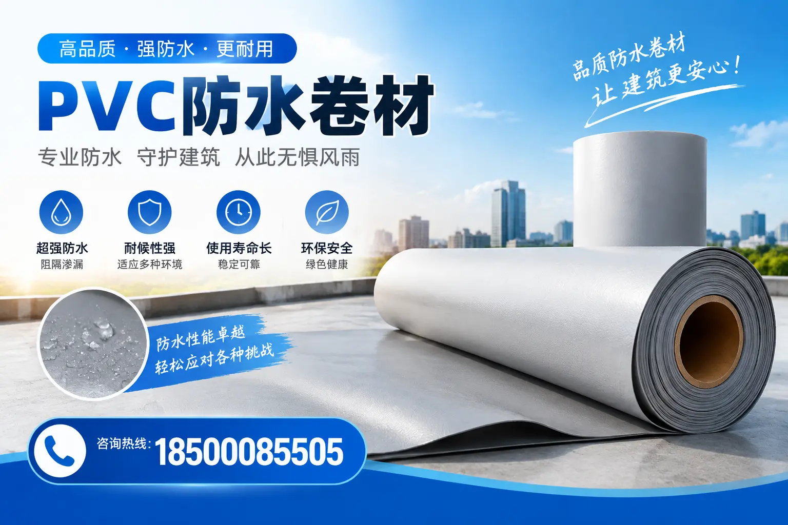 如何选择高质量的PVC防水卷材？渭南消费者必看指南