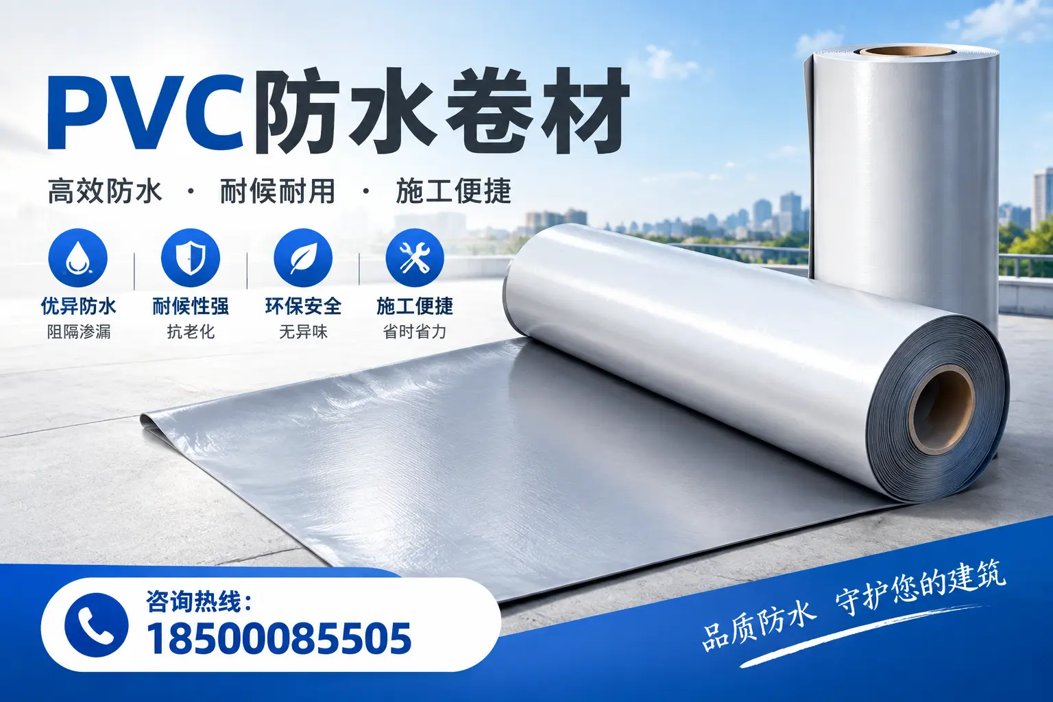对比不同品牌PVC防水卷材的性价比,帮助渭南用户选择